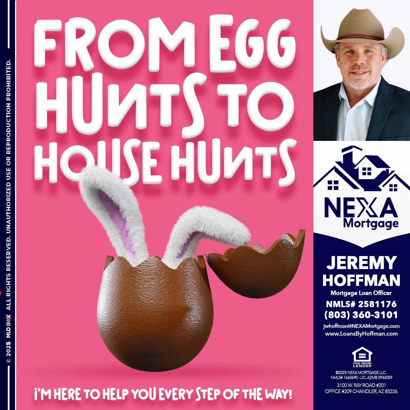 FROM EGG HUNTS - Jeremy Hoffman -Mortgage Loan Officer