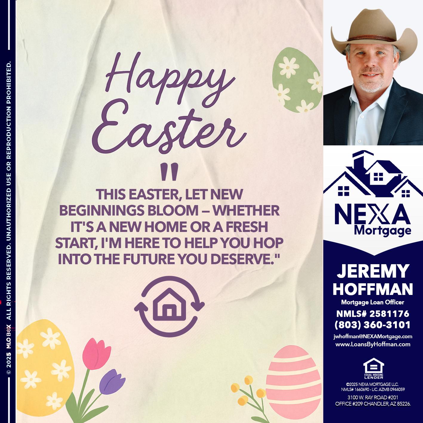 HAPPY EASTER - Jeremy Hoffman -Mortgage Loan Officer