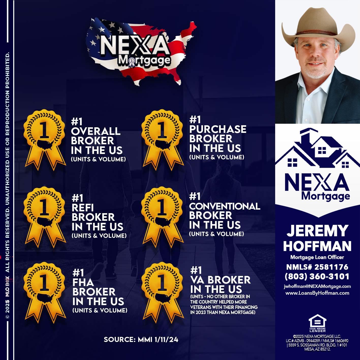 #1 - Jeremy Hoffman -Mortgage Loan Officer