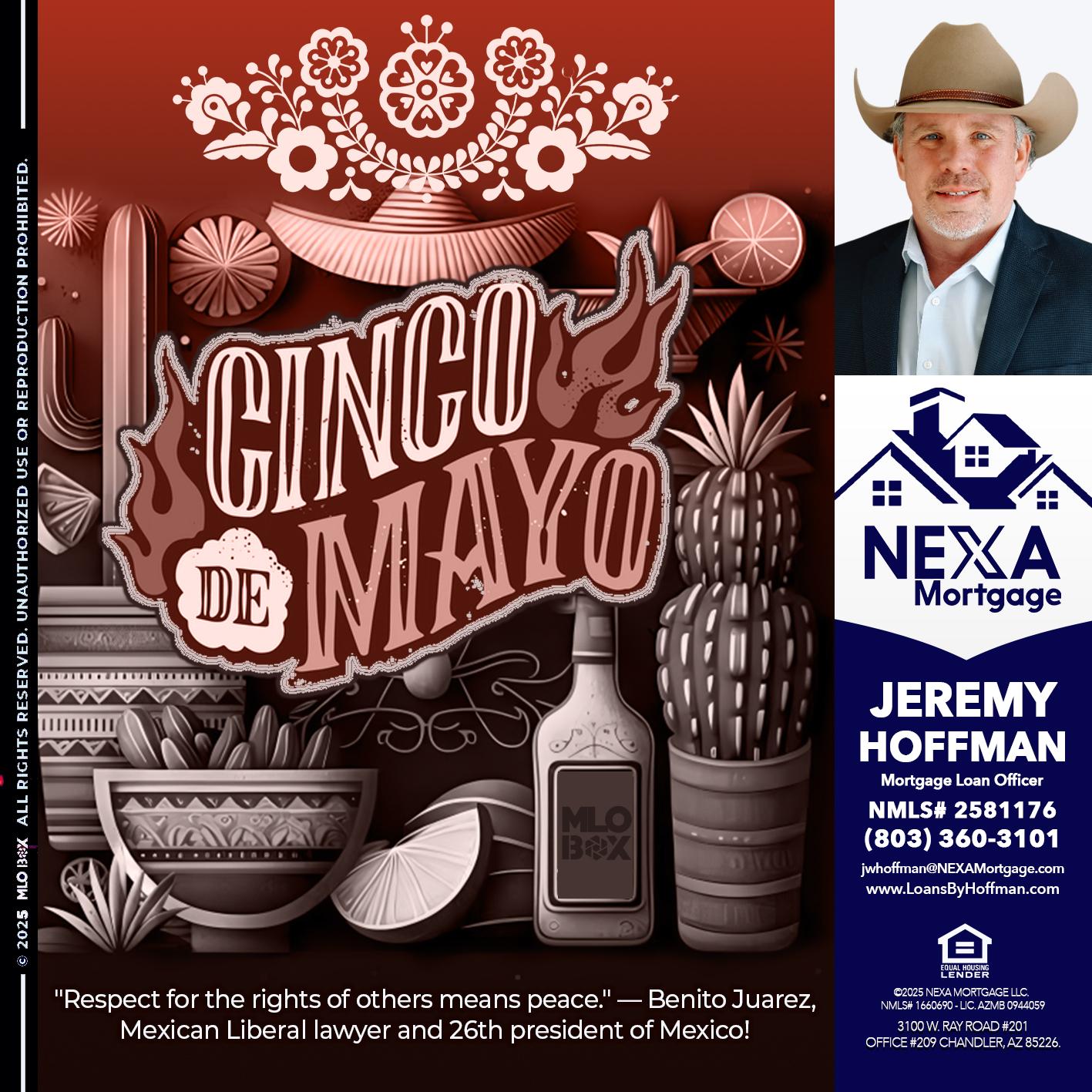 Feliz 5 de Mayo - Jeremy Hoffman -Mortgage Loan Officer