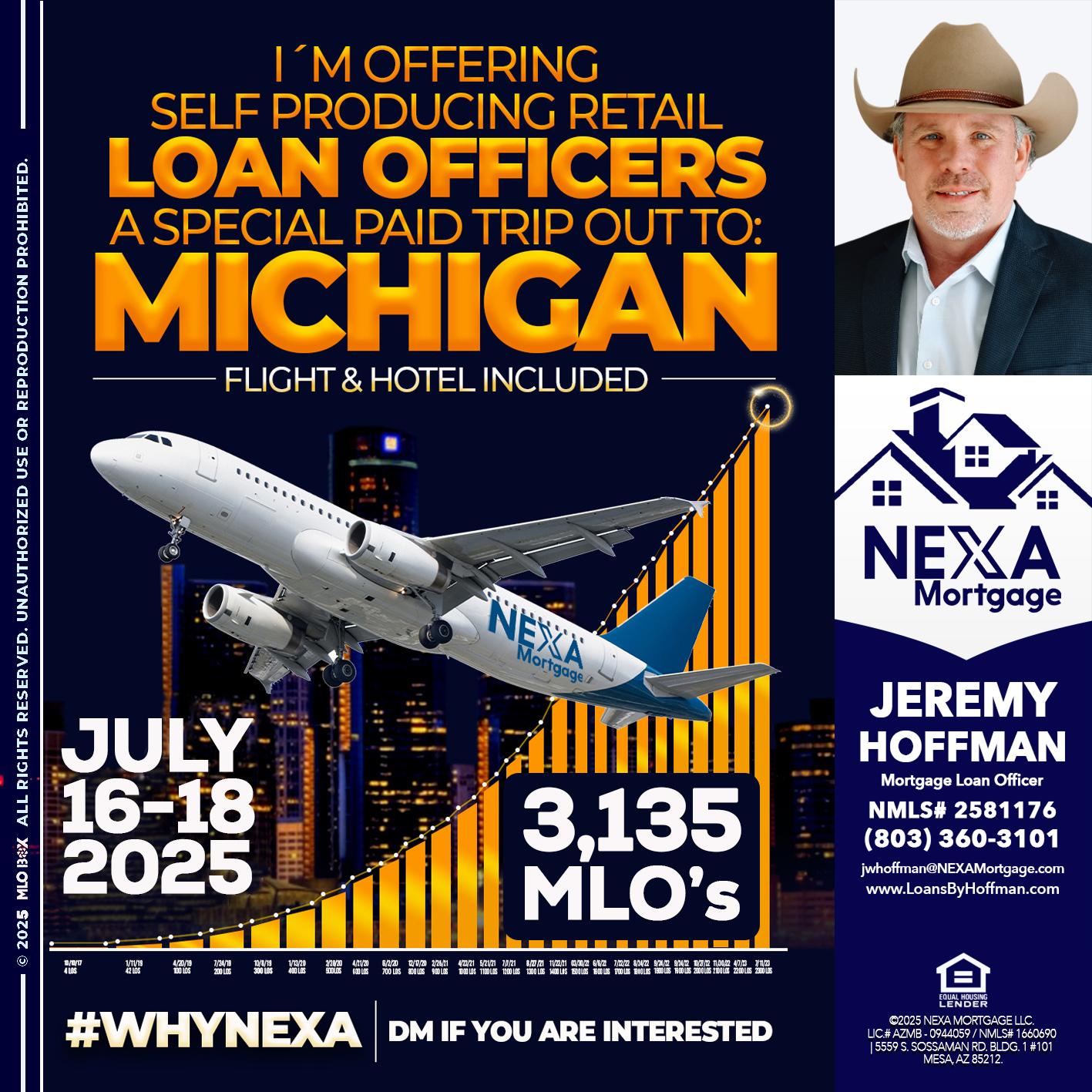 MICHIGAN TRIP - Jeremy Hoffman -Mortgage Loan Officer
