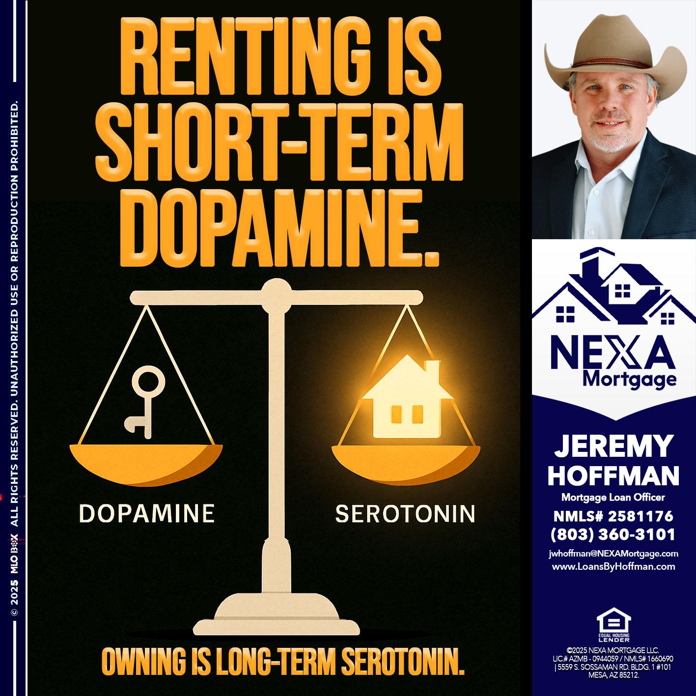 RENTING IS SHORT TERM - Jeremy Hoffman -Mortgage Loan Officer