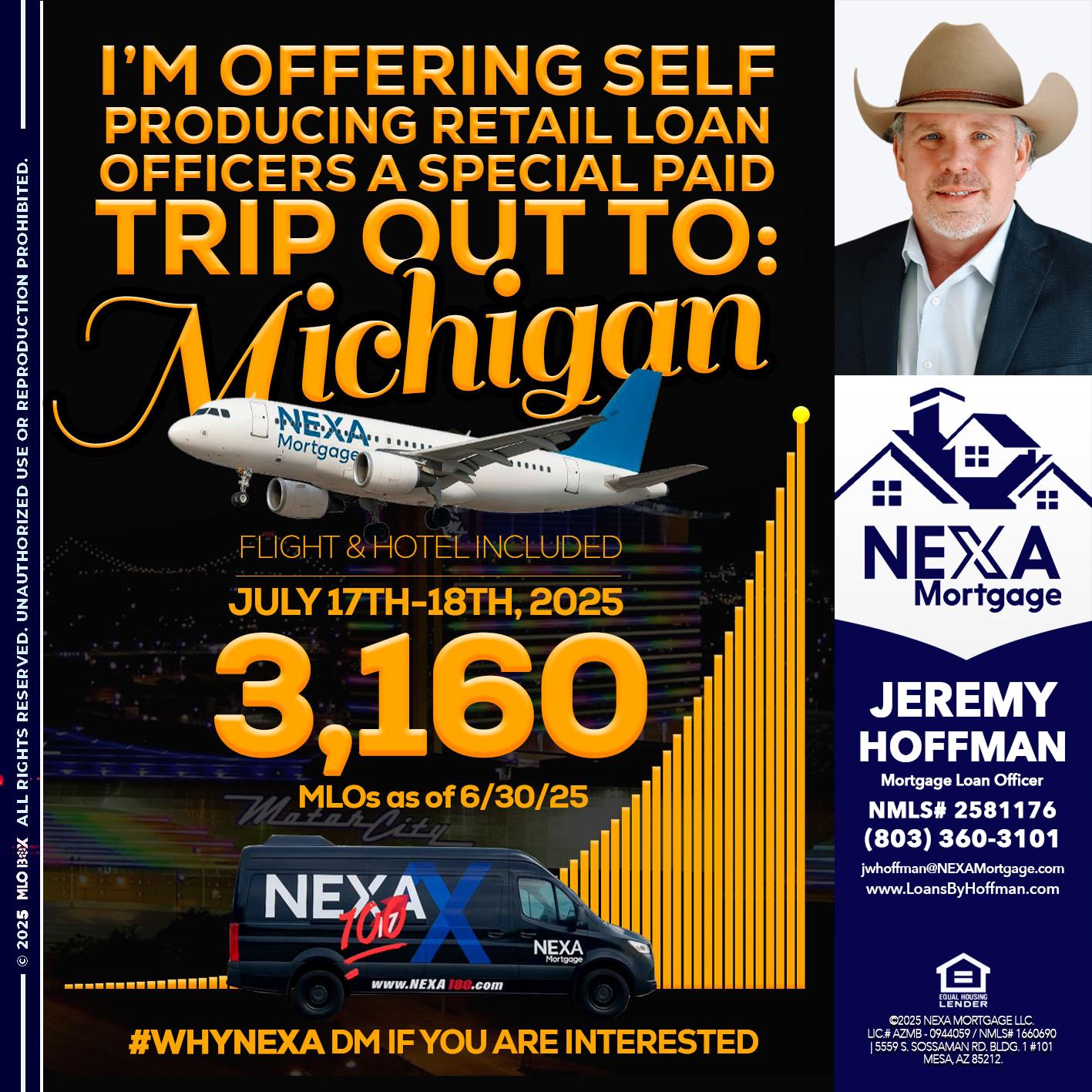 MICHIGAN TRIP - Jeremy Hoffman -Mortgage Loan Officer