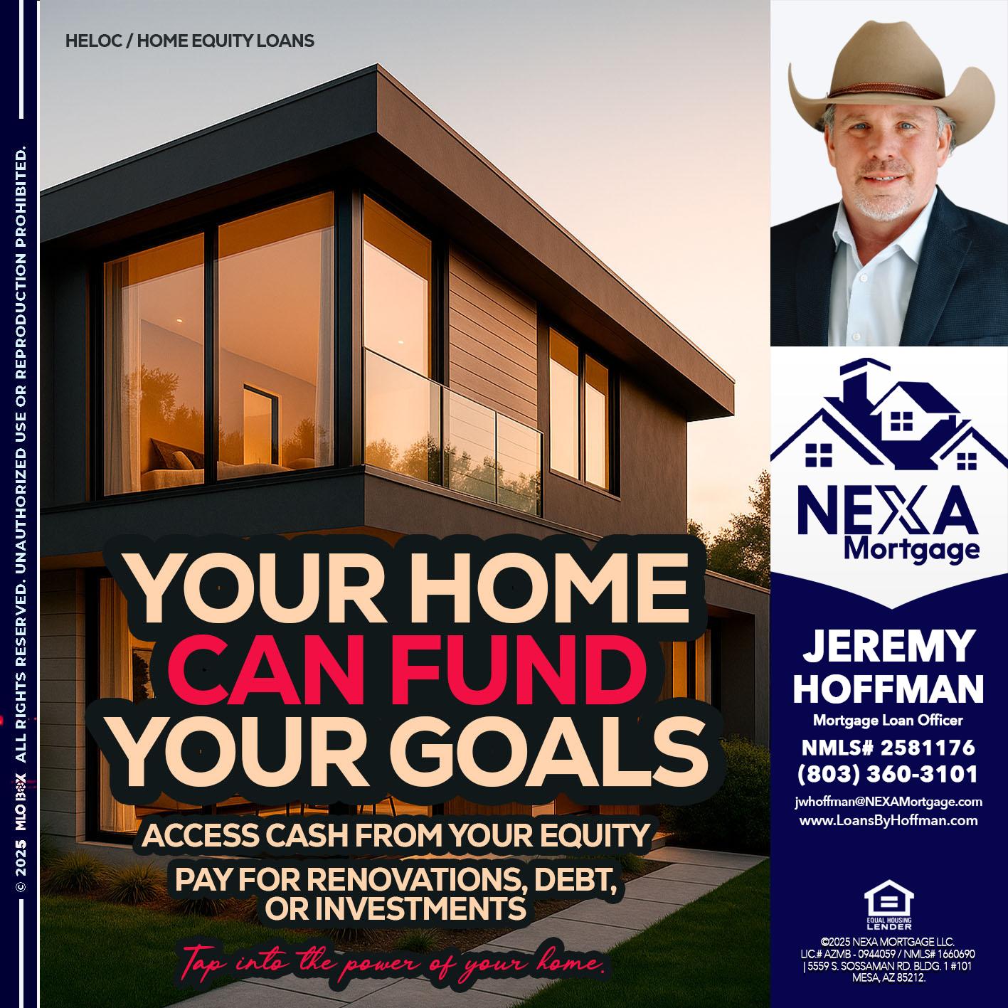 HELOC - Jeremy Hoffman -Mortgage Loan Officer