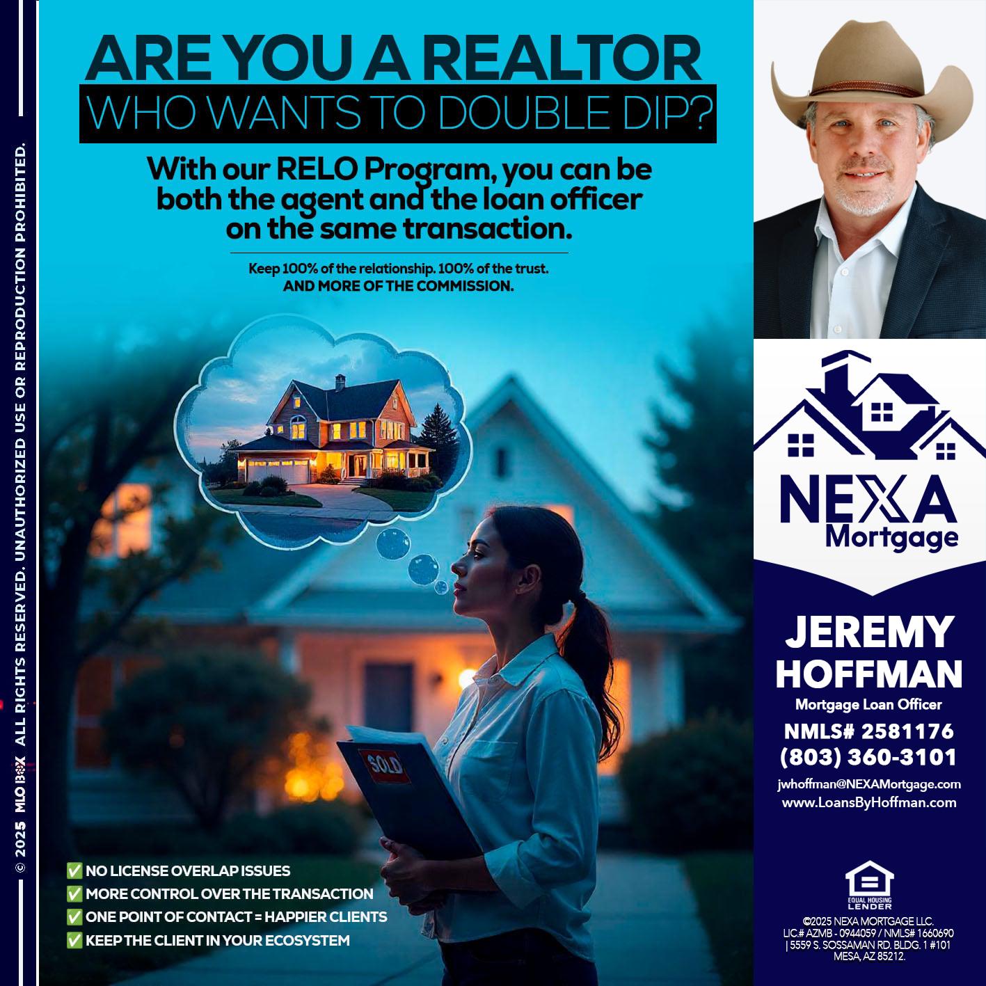 Are you a Realtor? - Jeremy Hoffman -Mortgage Loan Officer