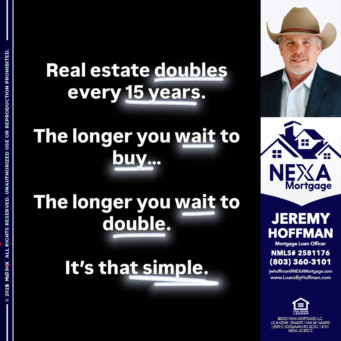 REAL ESTATE - Jeremy Hoffman -Mortgage Loan Officer