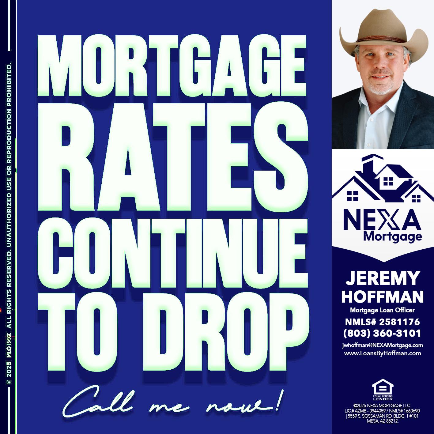 MORTGAGE RATES - Jeremy Hoffman -Mortgage Loan Officer