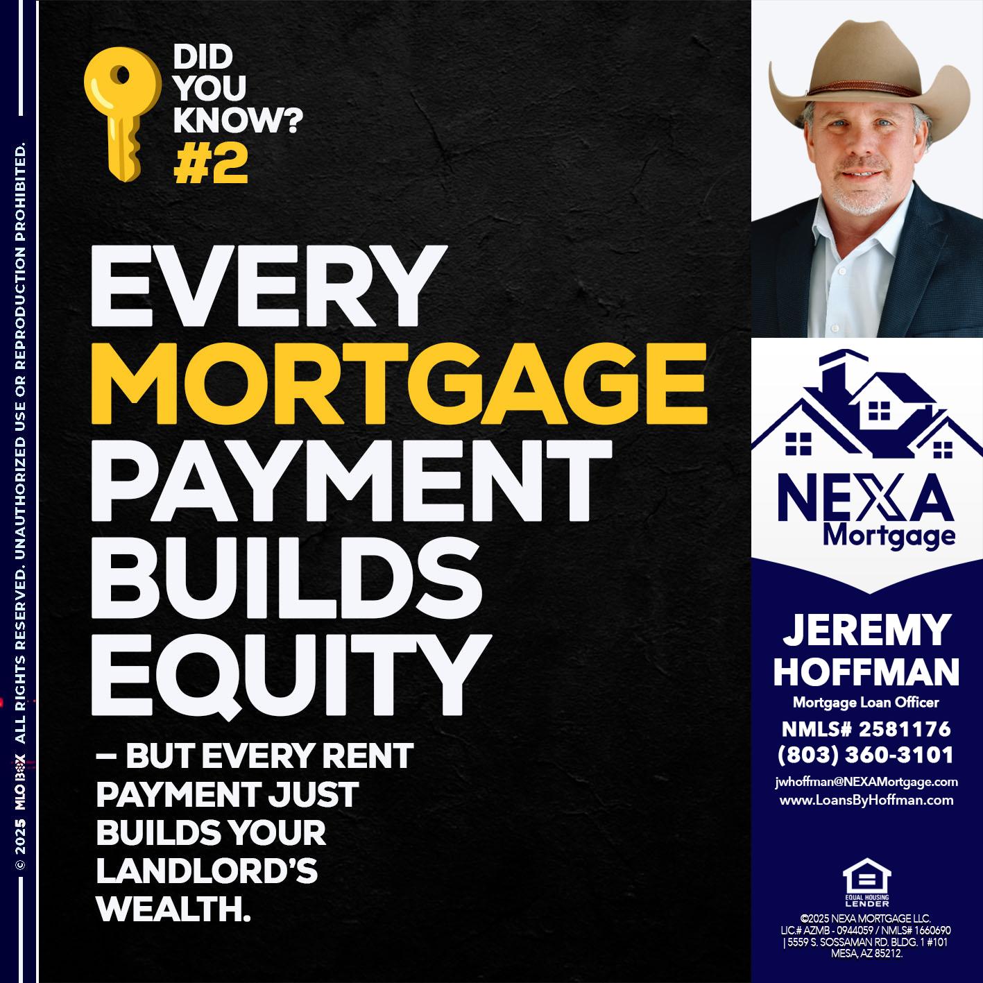 DID YOU KNOW? - Jeremy Hoffman -Mortgage Loan Officer