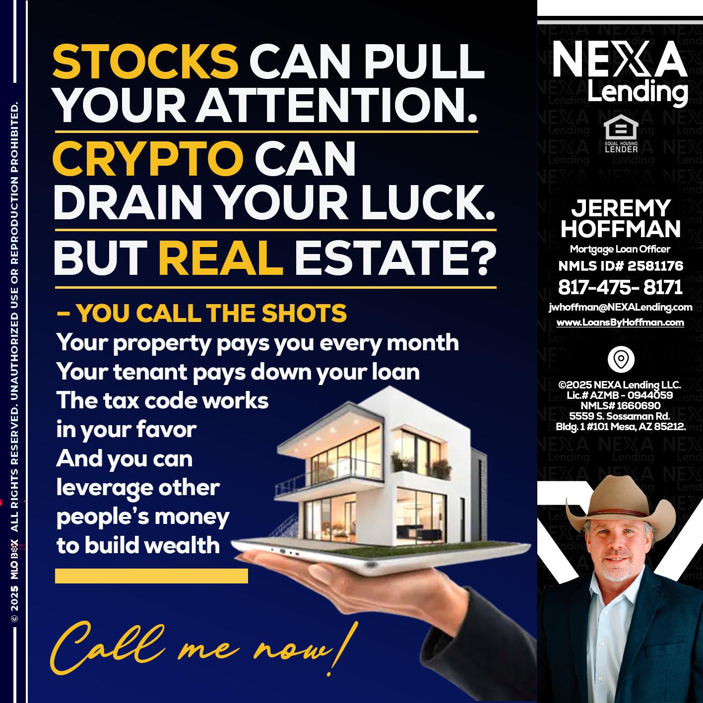 STOCK YOUR - Jeremy Hoffman -Mortgage Loan Officer