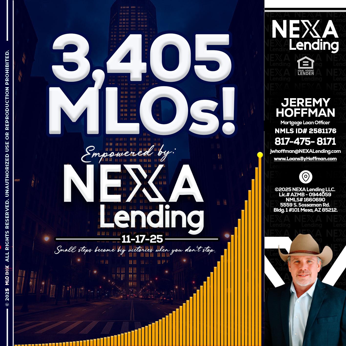 3405 MLOs - Jeremy Hoffman -Mortgage Loan Officer