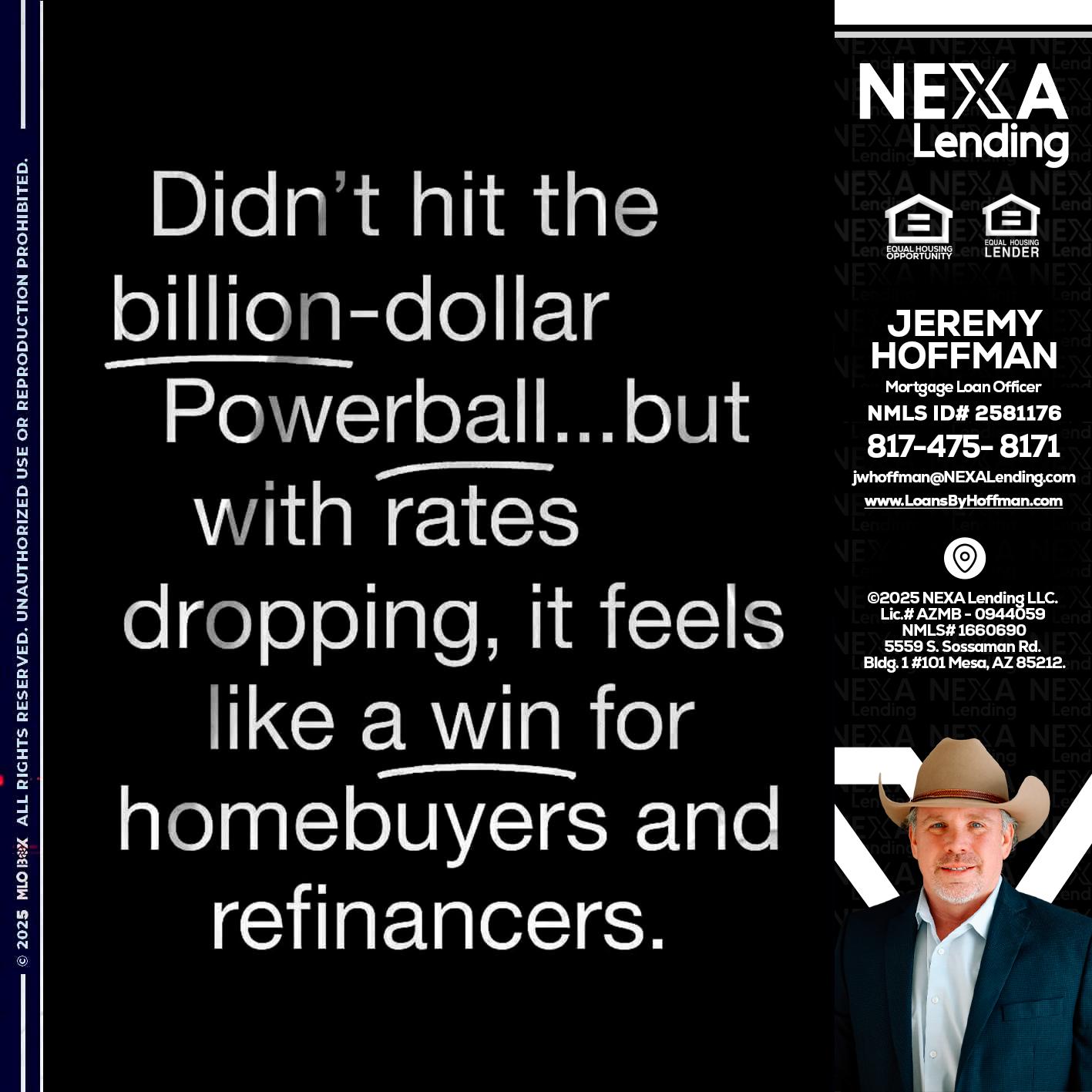 DIDNT HIT - Jeremy Hoffman -Mortgage Loan Officer