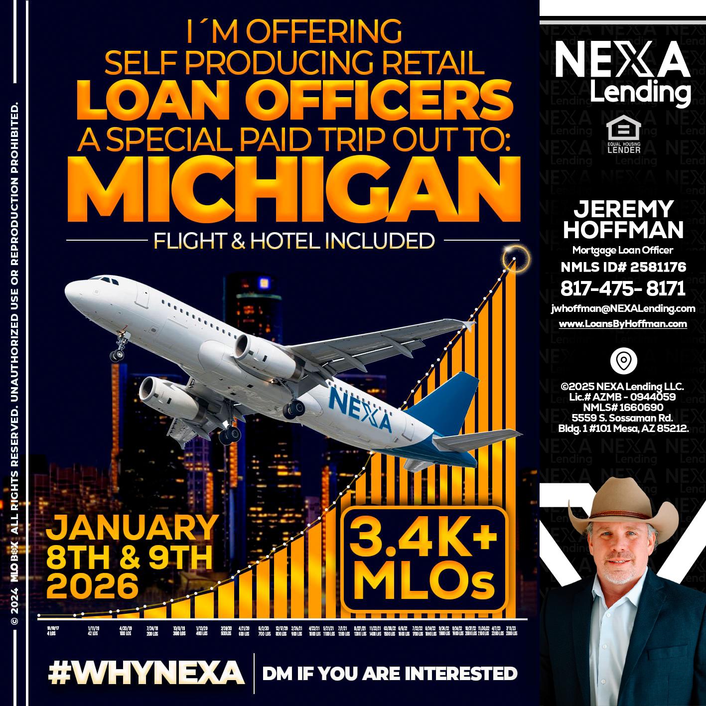 MICHIGAN TRIP - Jeremy Hoffman -Mortgage Loan Officer