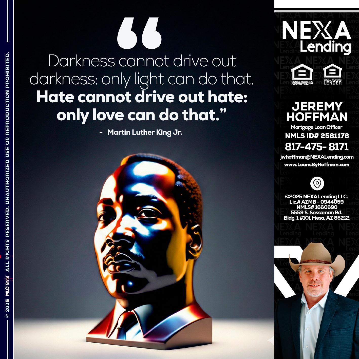 MLK 2026 - Jeremy Hoffman -Mortgage Loan Officer