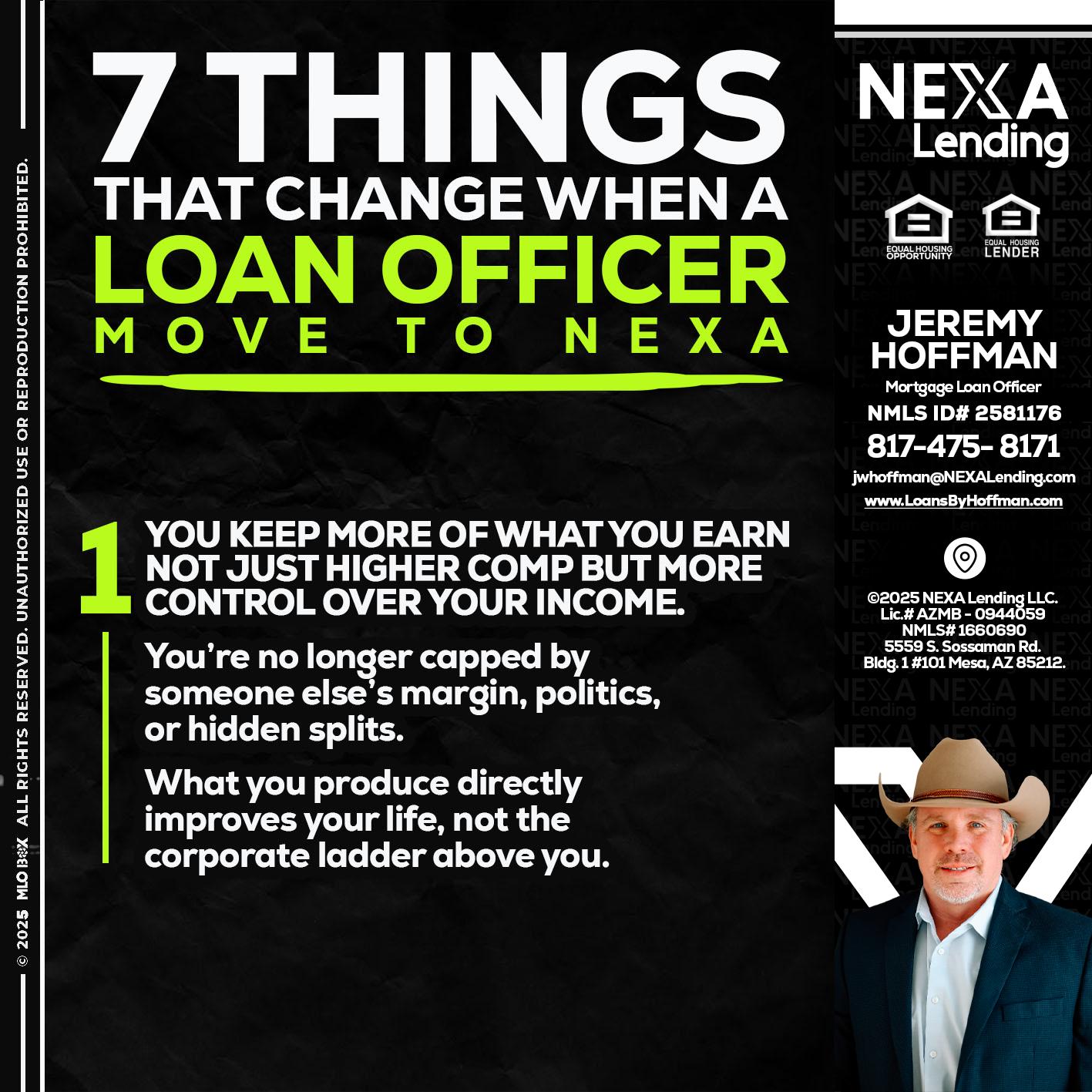 7 THINGS (1) - Jeremy Hoffman -Mortgage Loan Officer