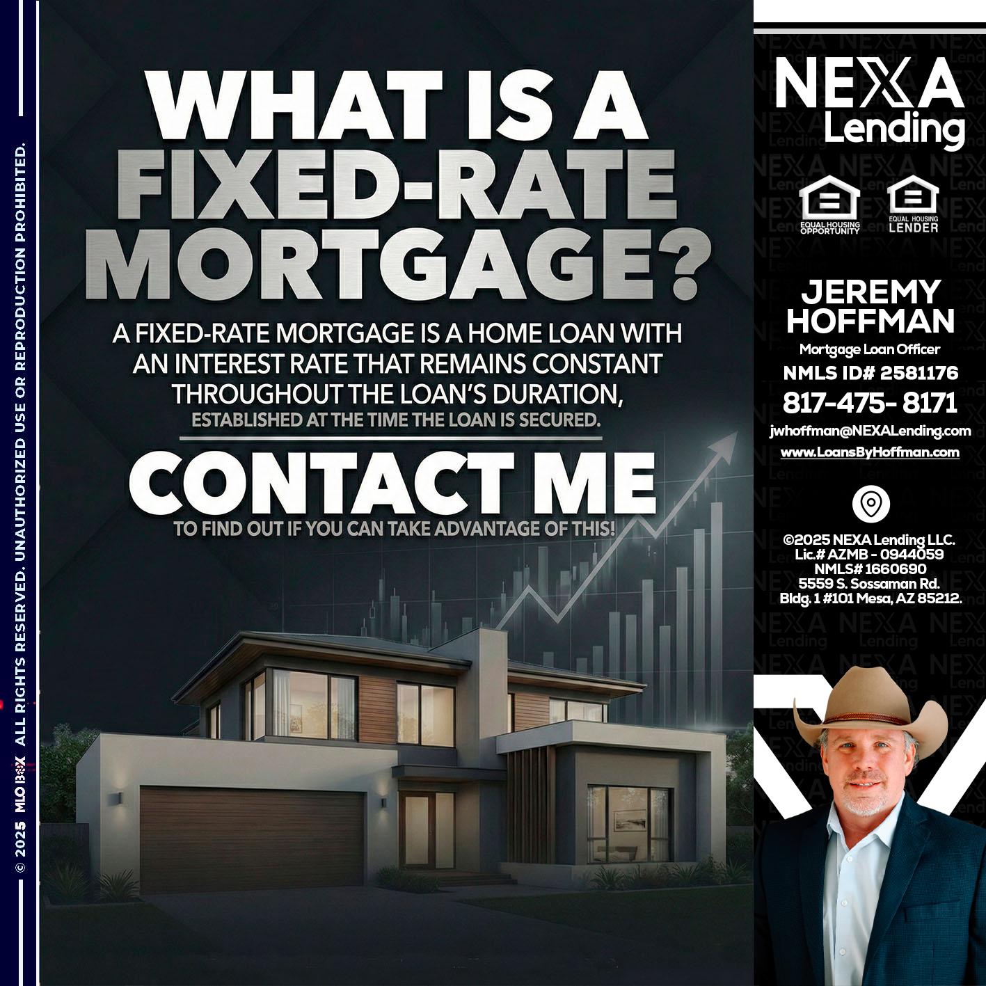 WHAT IS A - Jeremy Hoffman -Mortgage Loan Officer