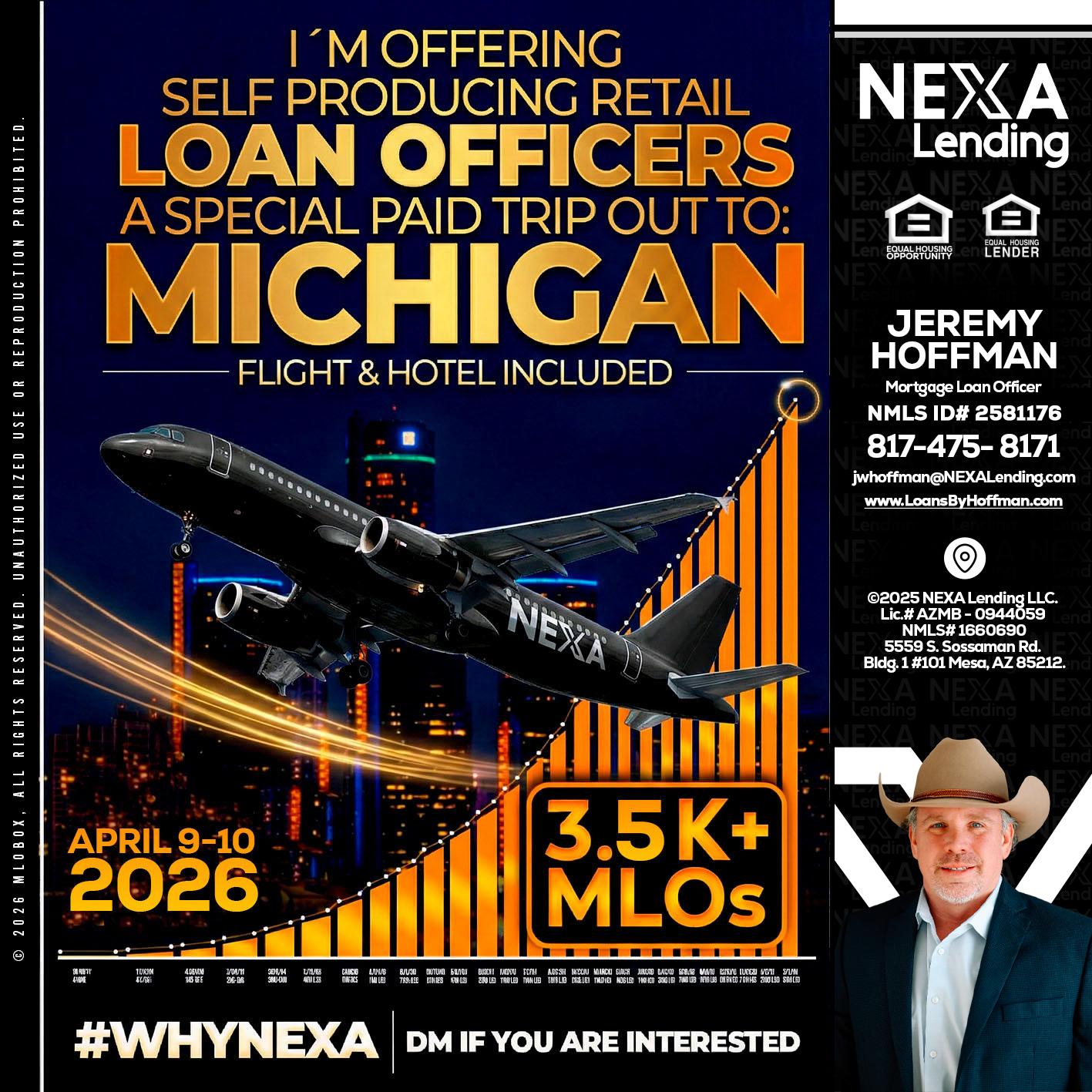 3.5K - Jeremy Hoffman -Mortgage Loan Officer