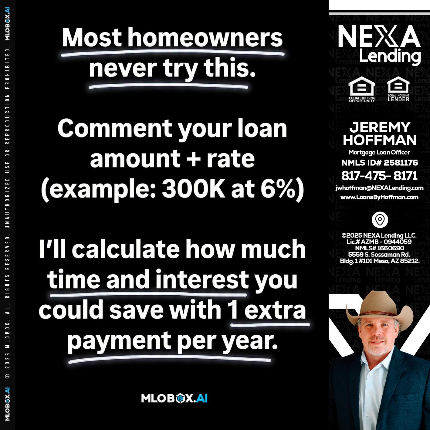 most owners - Jeremy Hoffman -Mortgage Loan Officer