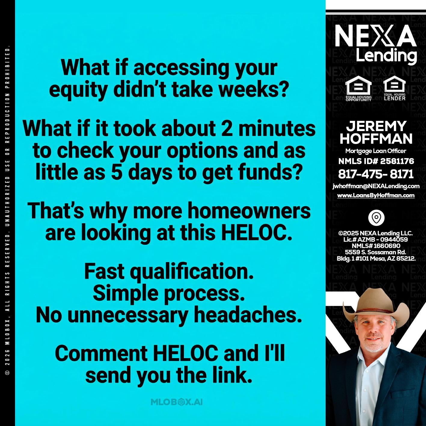 what if - Jeremy Hoffman -Mortgage Loan Officer