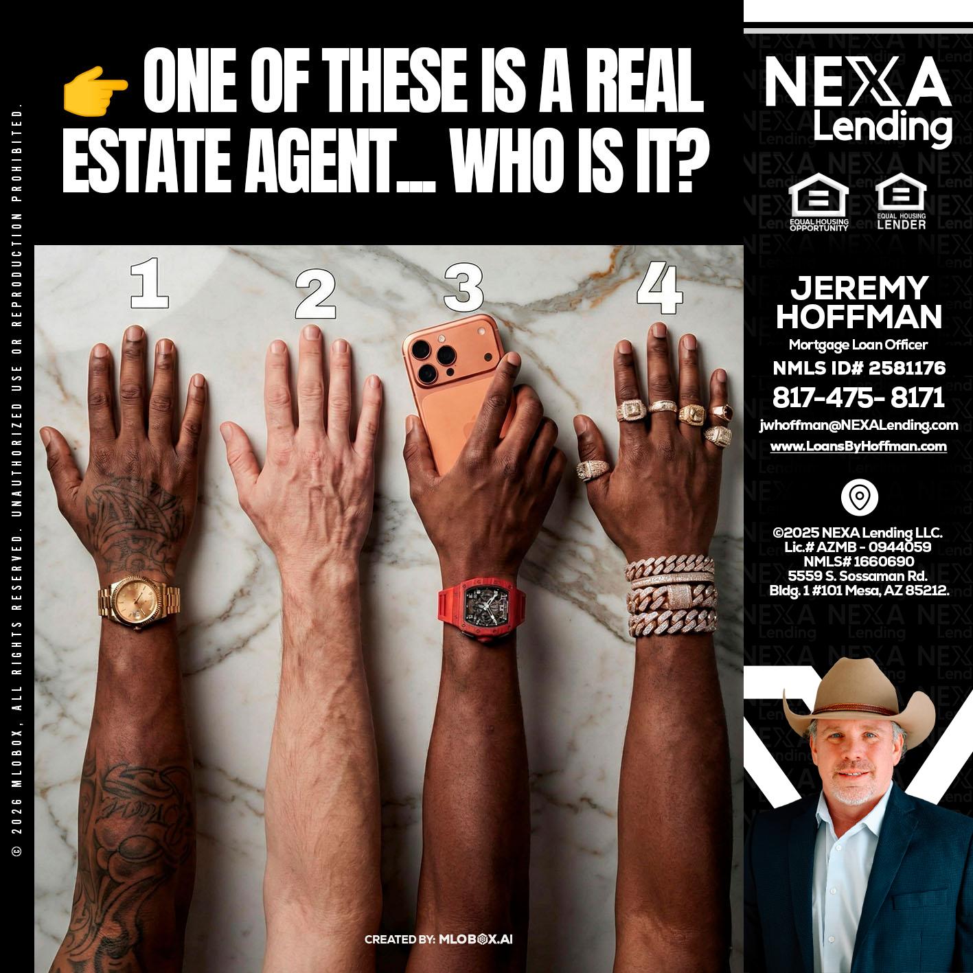 ONE OF THESE - Jeremy Hoffman -Mortgage Loan Officer