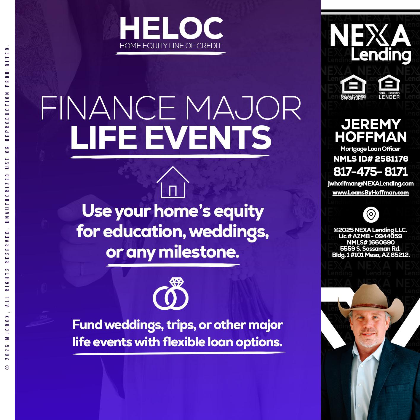 HELOC - Jeremy Hoffman -Mortgage Loan Officer