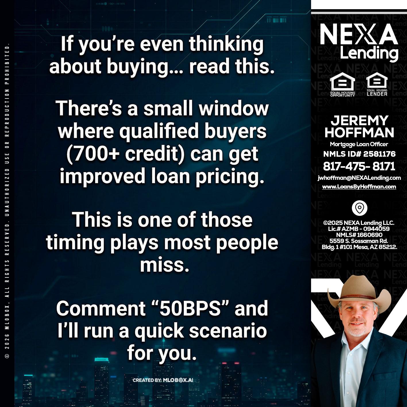 IF YOU EVER - Jeremy Hoffman -Mortgage Loan Officer