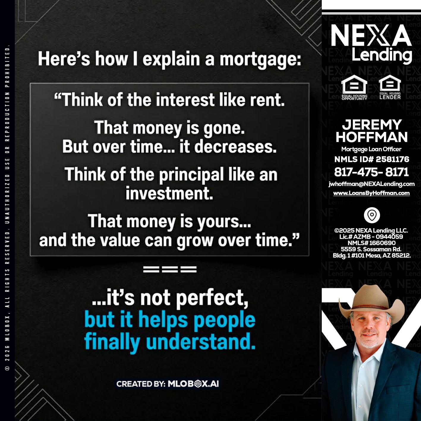 HERES NOW - Jeremy Hoffman -Mortgage Loan Officer