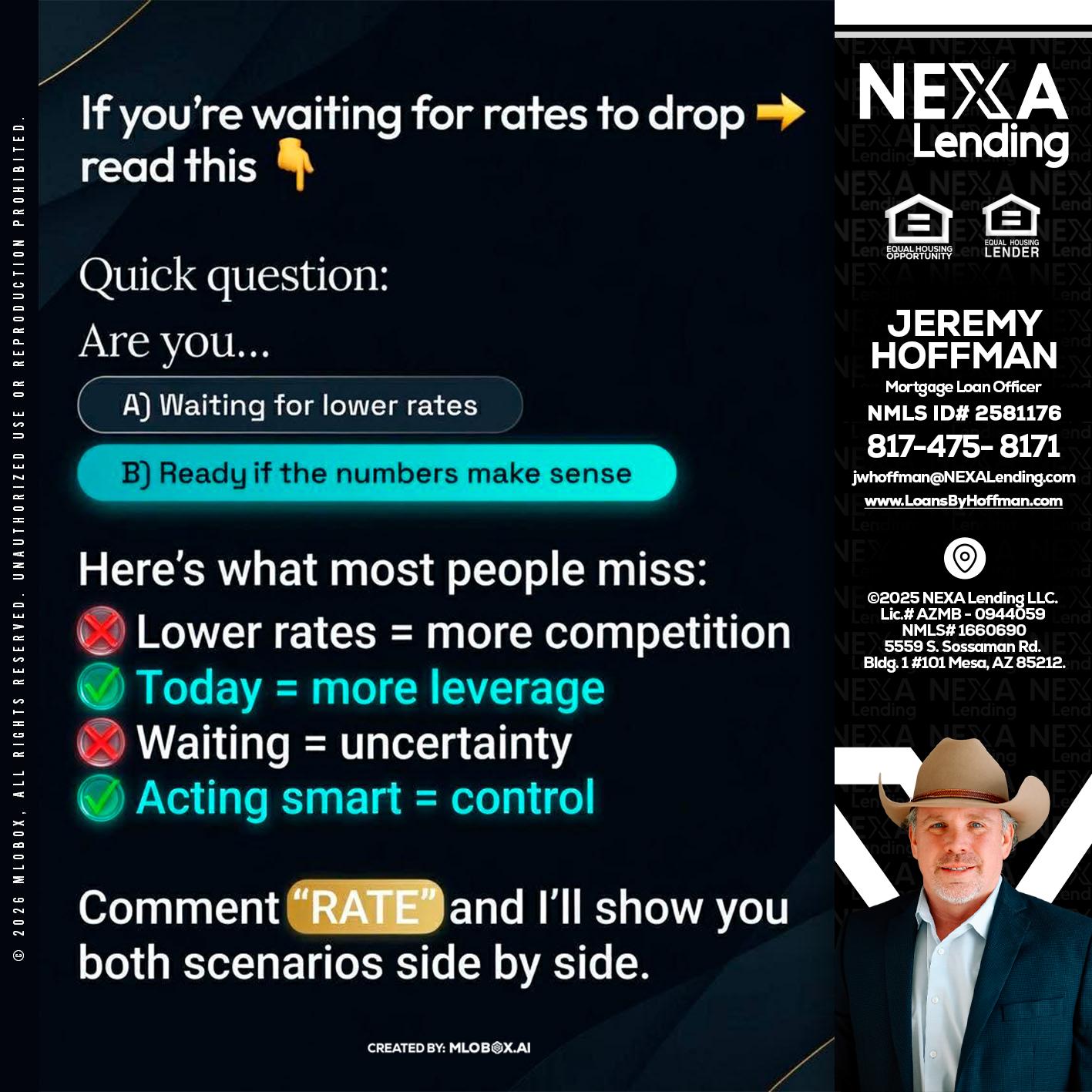 IF YOU ARE - Jeremy Hoffman -Mortgage Loan Officer