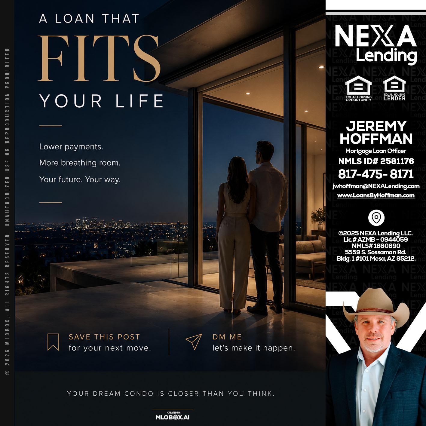 LOANS THAT FIT - Jeremy Hoffman -Mortgage Loan Officer