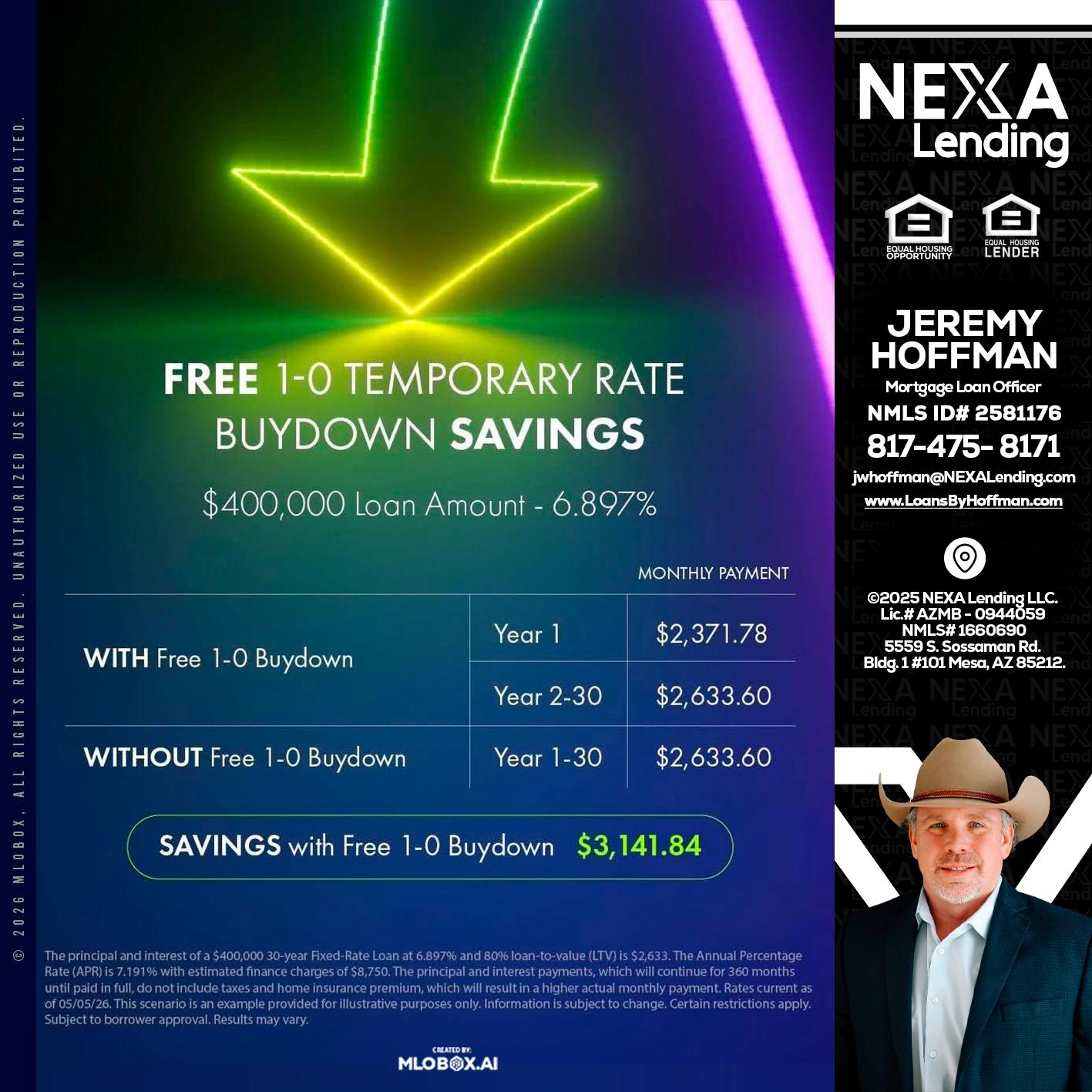 BUYDOWN - Jeremy Hoffman -Mortgage Loan Officer