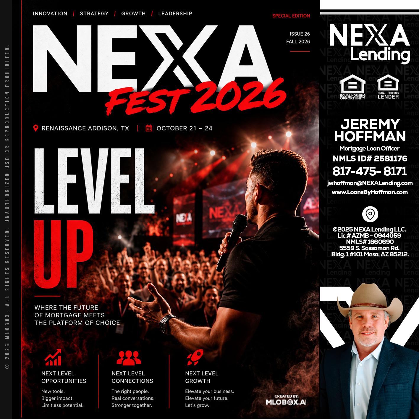 NEXA FEST 2026 - Jeremy Hoffman -Mortgage Loan Officer