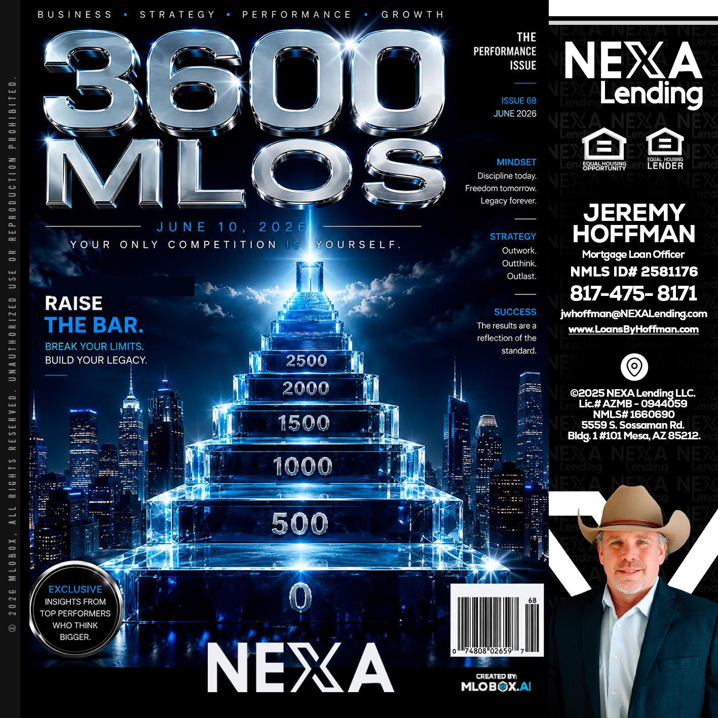 3600 MLOs - Jeremy Hoffman -Mortgage Loan Officer