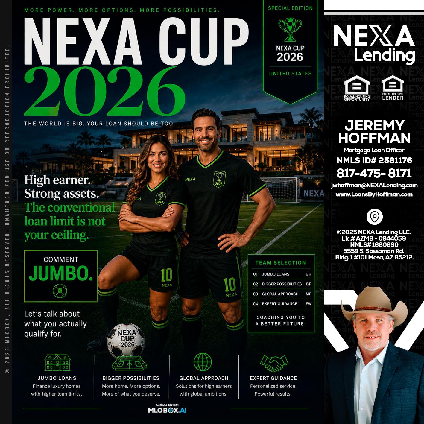 NEXA CUP 2026 - Jeremy Hoffman -Mortgage Loan Officer