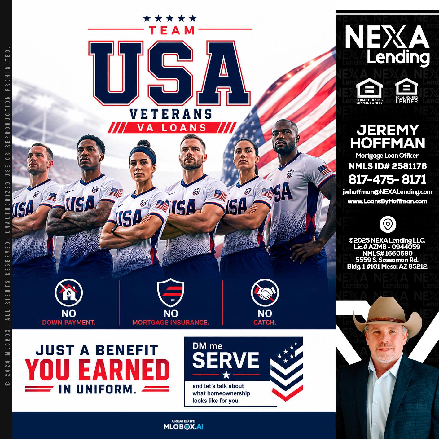 USA TEAM - Jeremy Hoffman -Mortgage Loan Officer