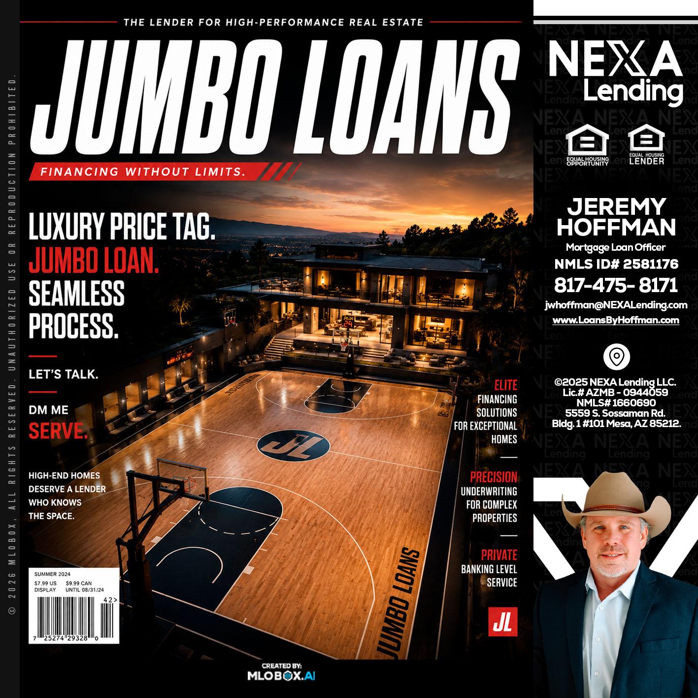 JUMBO LOANS - Jeremy Hoffman -Mortgage Loan Officer