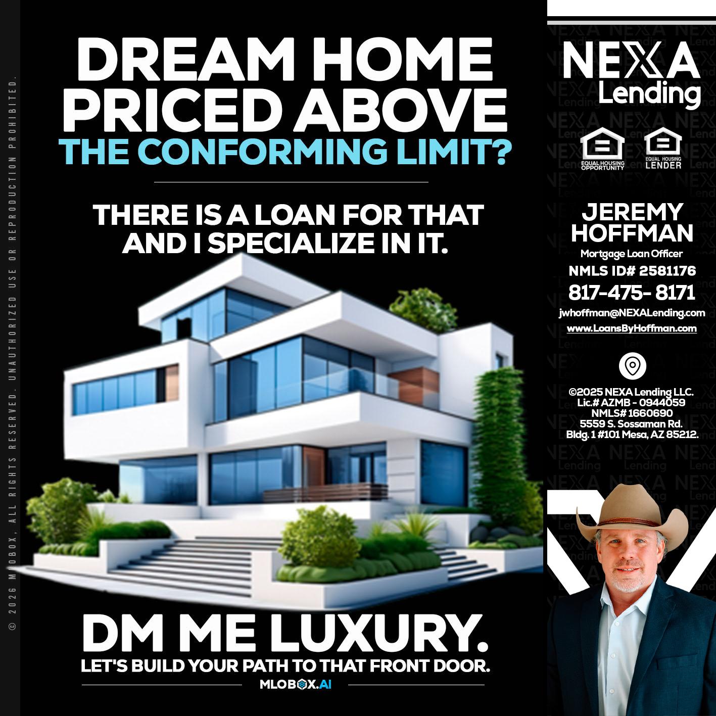 DREAM HOME - Jeremy Hoffman -Mortgage Loan Officer