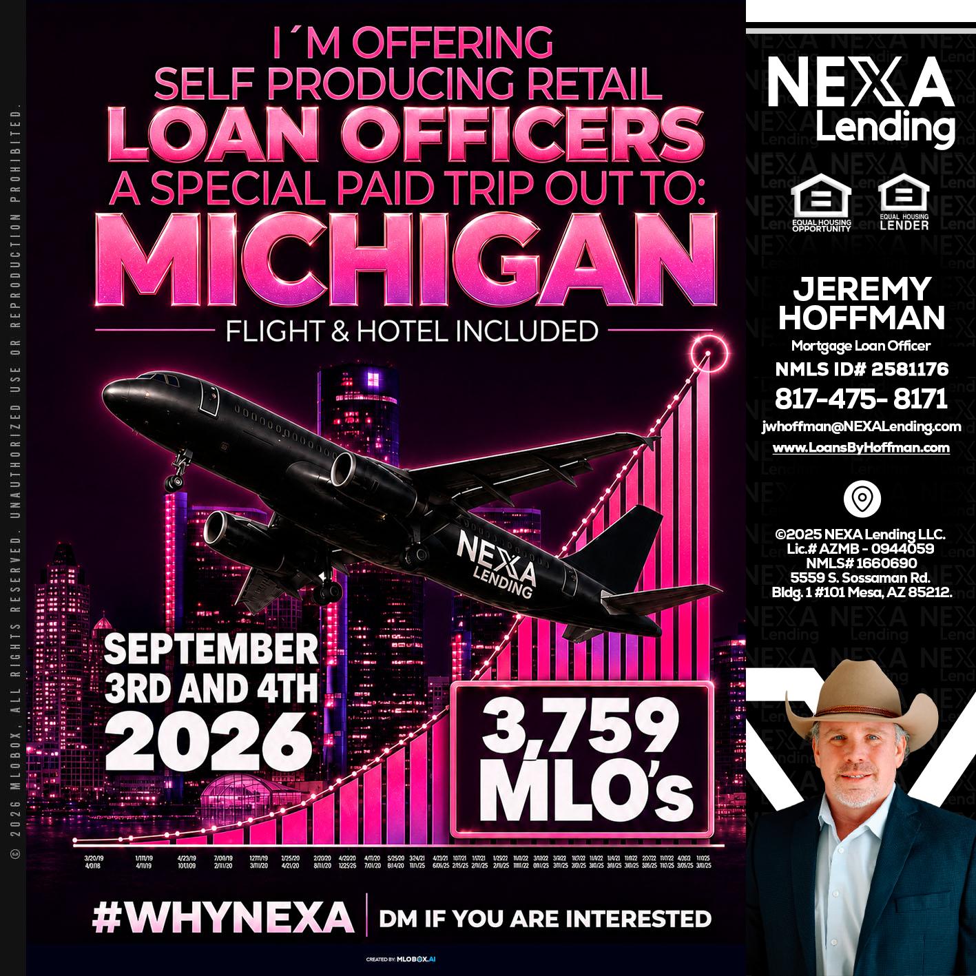 MICHIGAN TRIP - Jeremy Hoffman -Mortgage Loan Officer