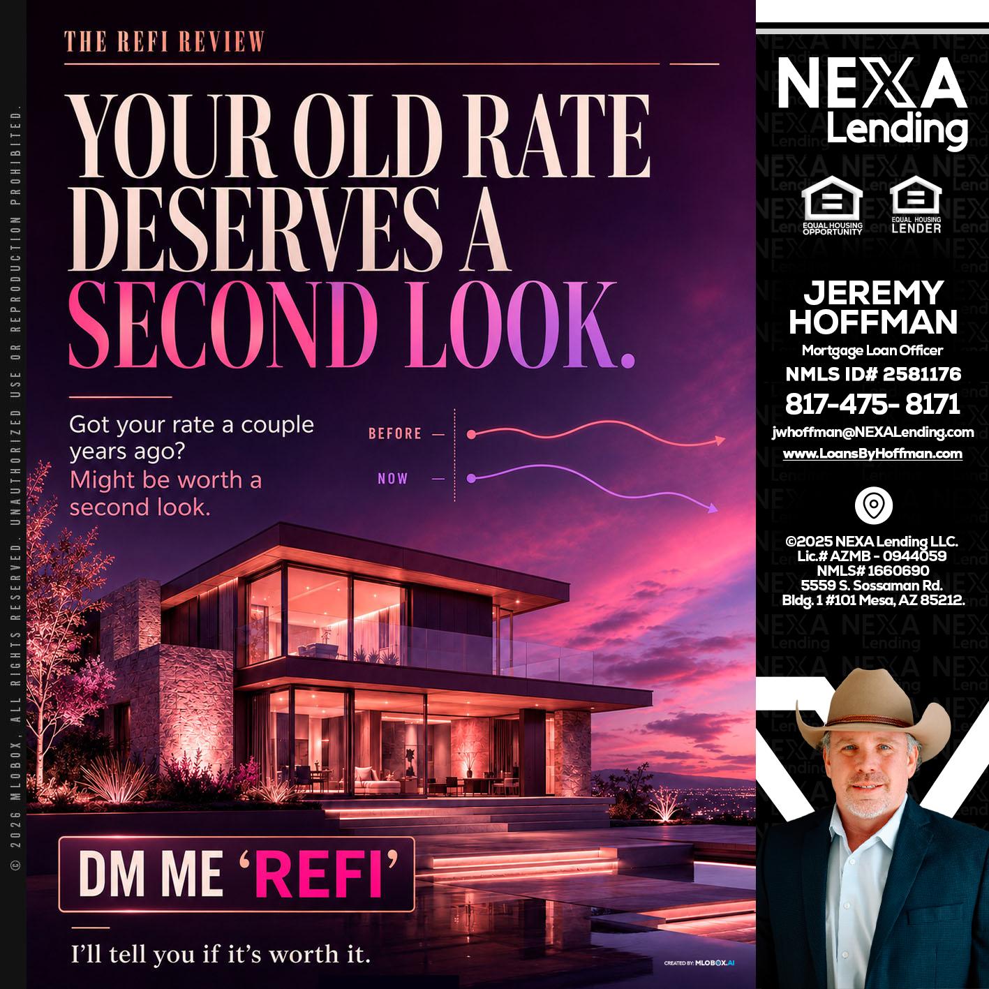 YOUR OLD - Jeremy Hoffman -Mortgage Loan Officer